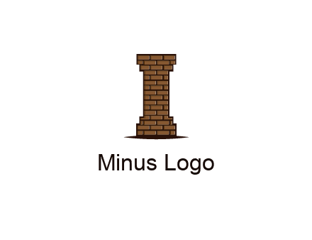 brick pattern pillar