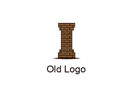 brick pattern pillar
