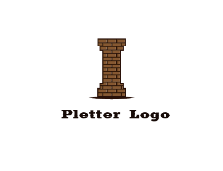 brick pattern pillar