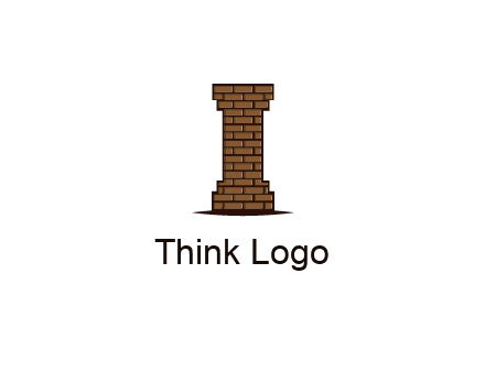 brick pattern pillar