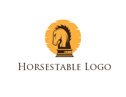 sun behind horse knight