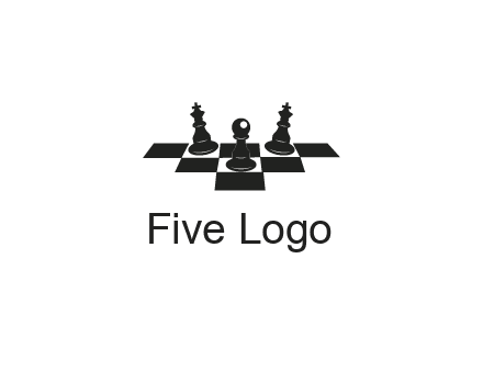 chess board with chess pieces