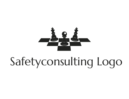 chess board with chess pieces