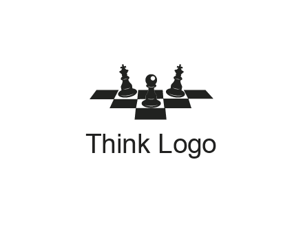 chess board with chess pieces