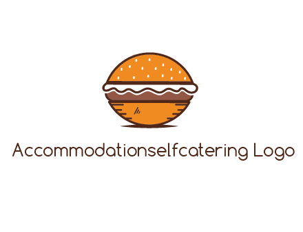 oval hamburger
