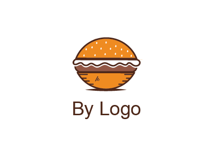 oval hamburger