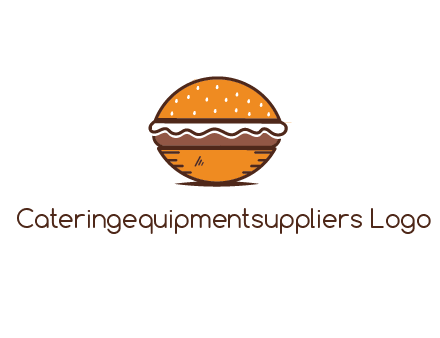 oval hamburger