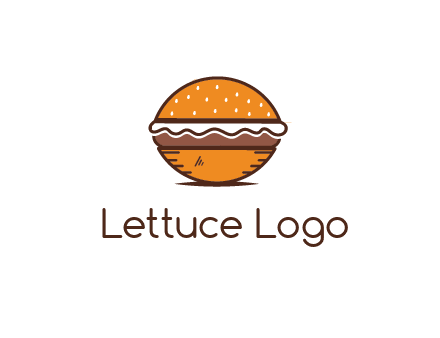 oval hamburger