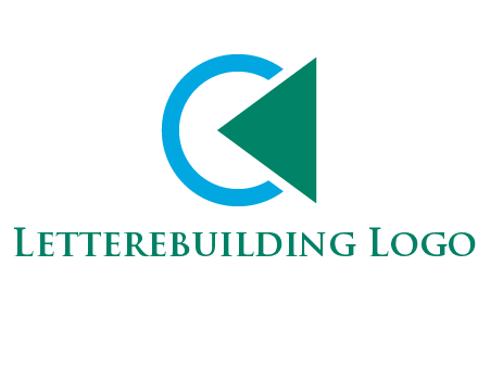 letter c with backward button