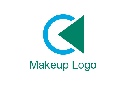 letter c with backward button