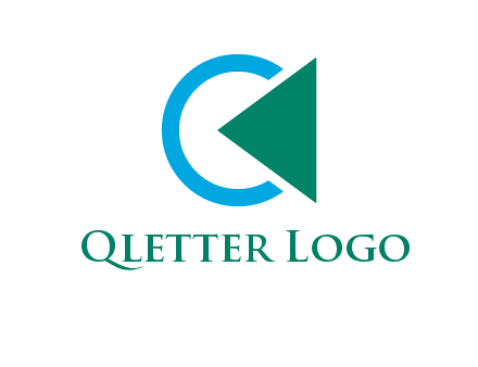 letter c with backward button