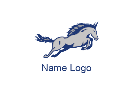 jumping horse