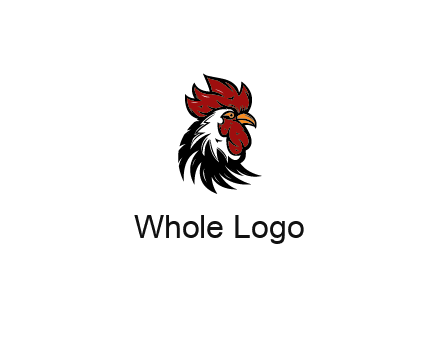 rooster head