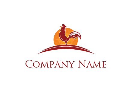 chicken logo design