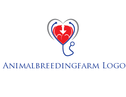 heart and stethoscope dating logo