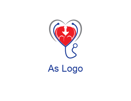 heart and stethoscope dating logo