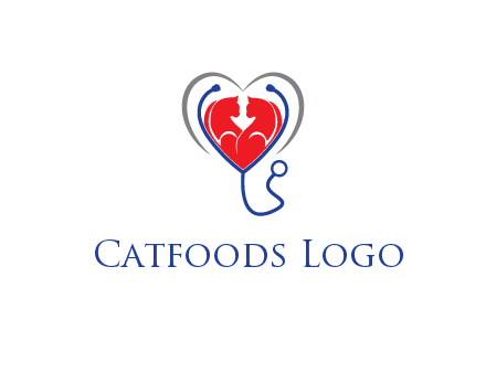 heart and stethoscope dating logo