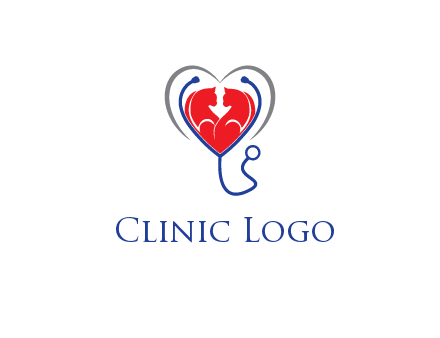 heart and stethoscope dating logo