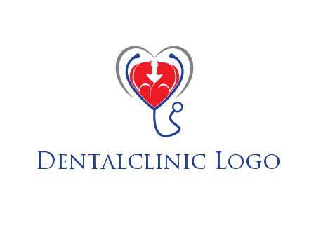 heart and stethoscope dating logo