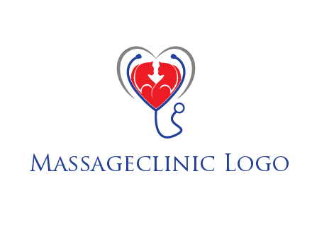 heart and stethoscope dating logo
