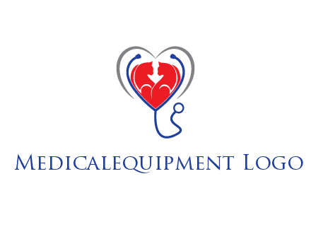 heart and stethoscope dating logo