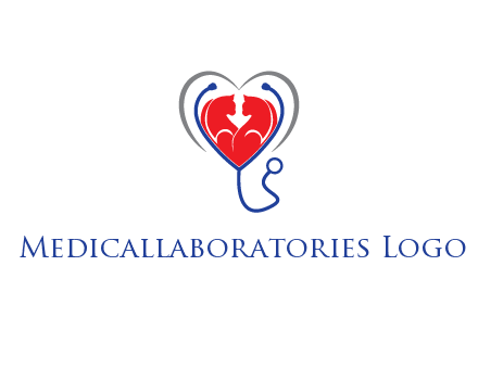 heart and stethoscope dating logo