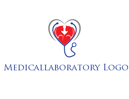heart and stethoscope dating logo