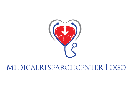 heart and stethoscope dating logo