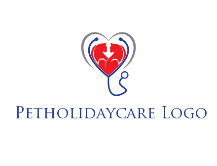 heart and stethoscope dating logo