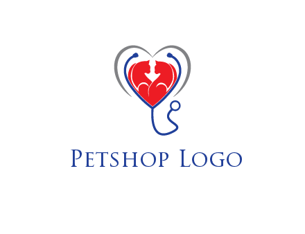 heart and stethoscope dating logo