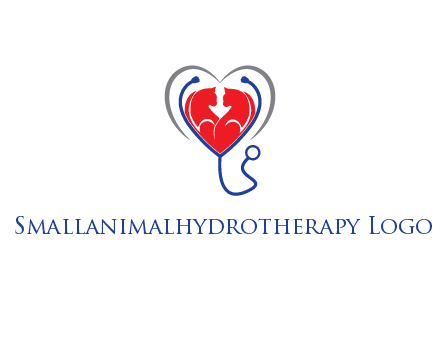heart and stethoscope dating logo