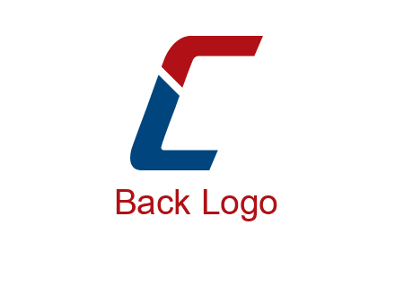 two tone letter C