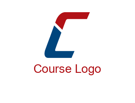 two tone letter C