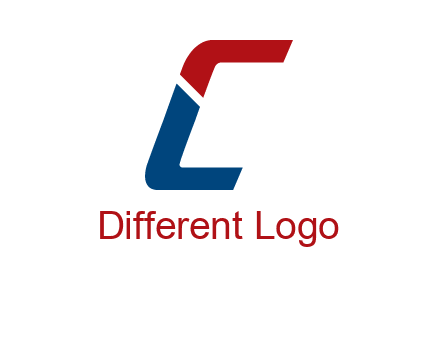 two tone letter C