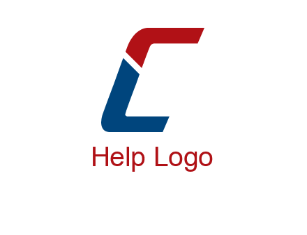 two tone letter C