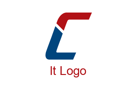 two tone letter C
