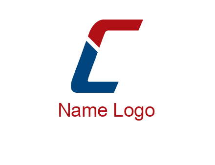 two tone letter C