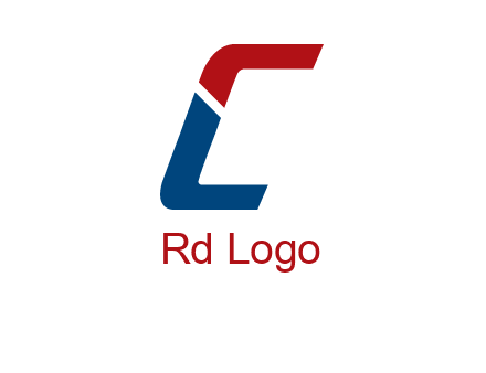 two tone letter C
