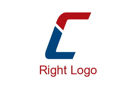 two tone letter C