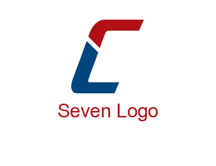 two tone letter C