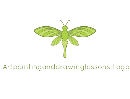 green dragonfly