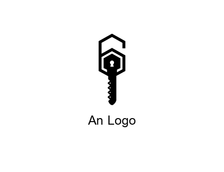 number 6 forming from key