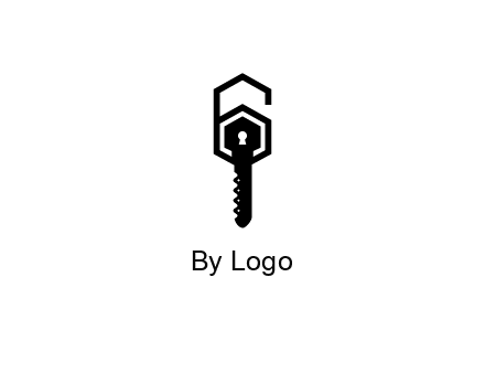 number 6 forming from key