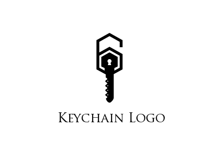 number 6 forming from key