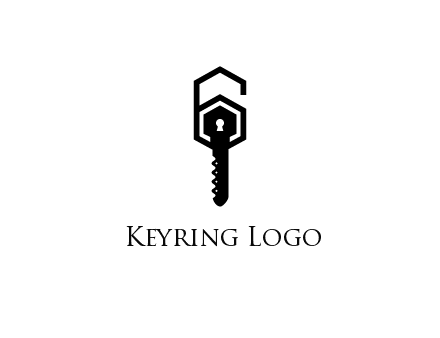 number 6 forming from key
