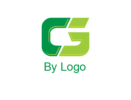 letter G forming letter C