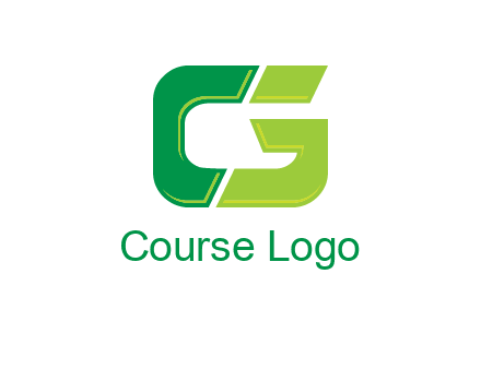 letter G forming letter C
