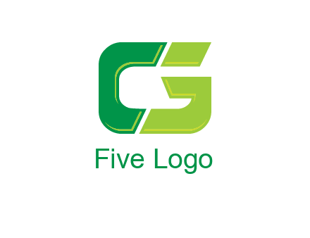 letter G forming letter C