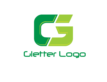 letter G forming letter C