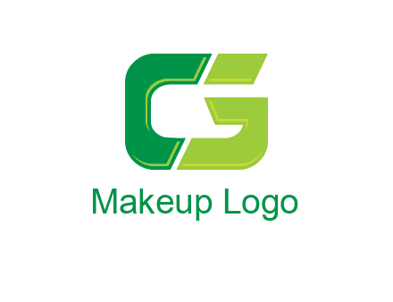 letter G forming letter C